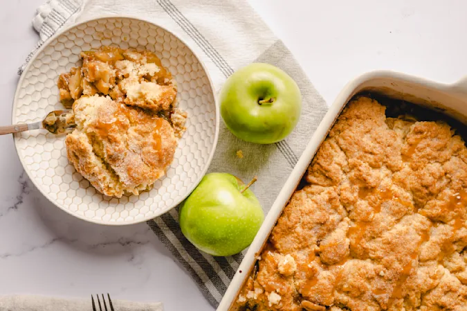 Apple Pecan Cobbler