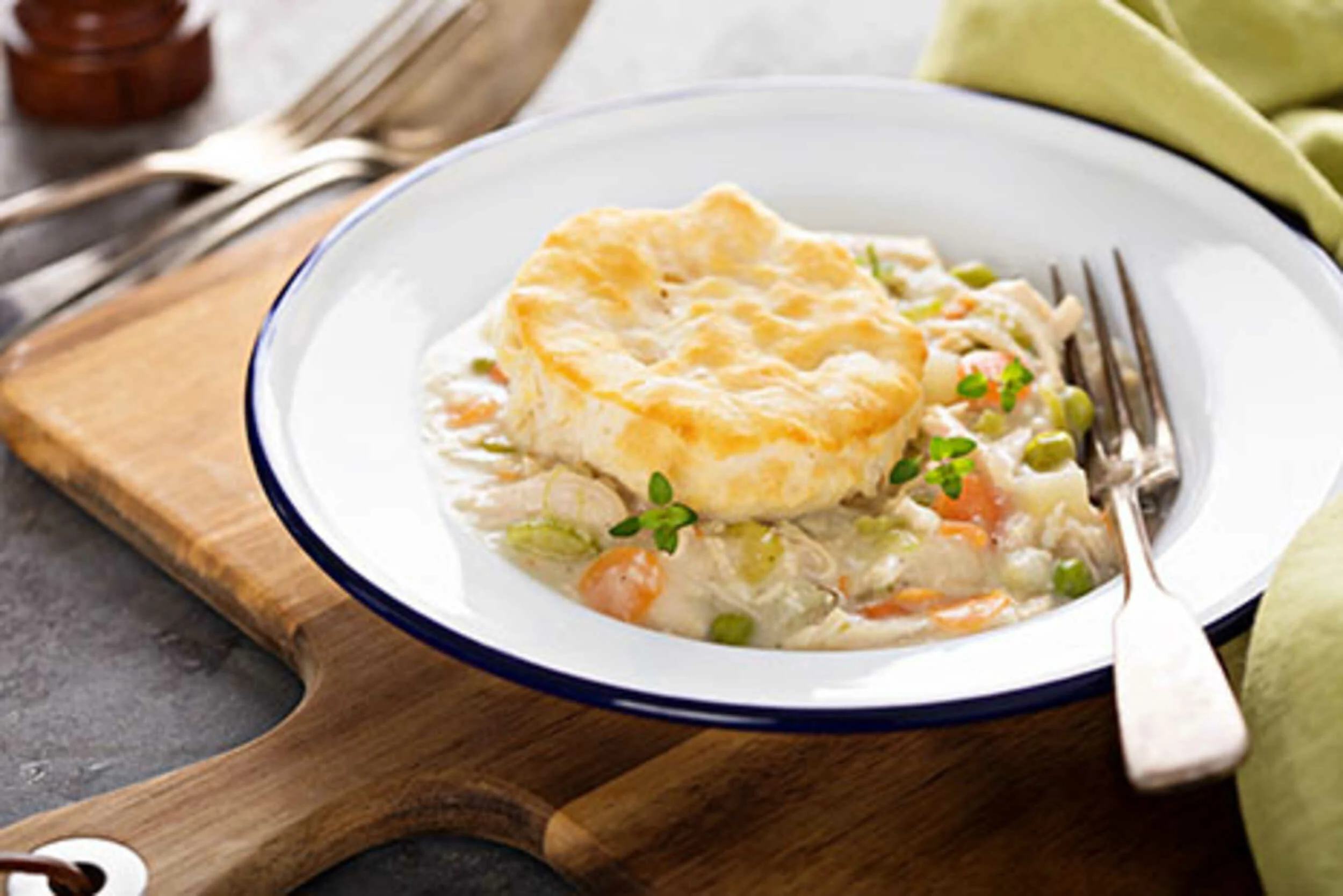 Stovetop Chicken Pot Pie | Command Cooking