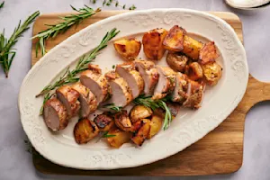 Roast Pork and Potatoes