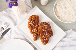 Easy Honey Sesame Chicken-030