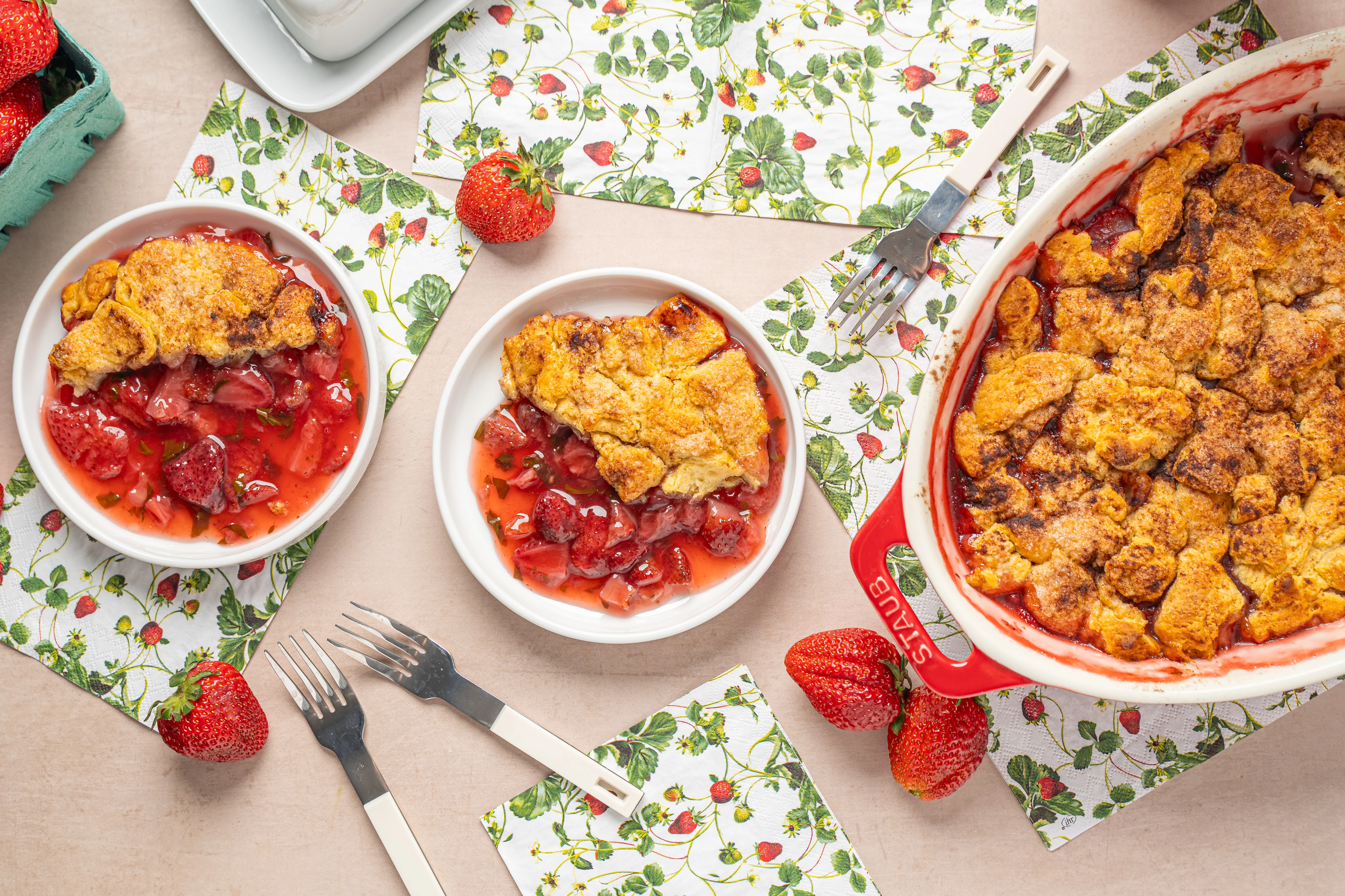 Momma Sue's Strawberry Cobbler | Holy Recipe