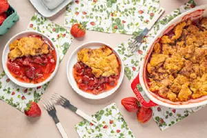 Momma Sue-s Strawberry Cobbler-4