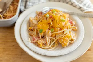 Switch Up Spaghetti Bake