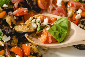 Summer Fresh Eggplant Salad