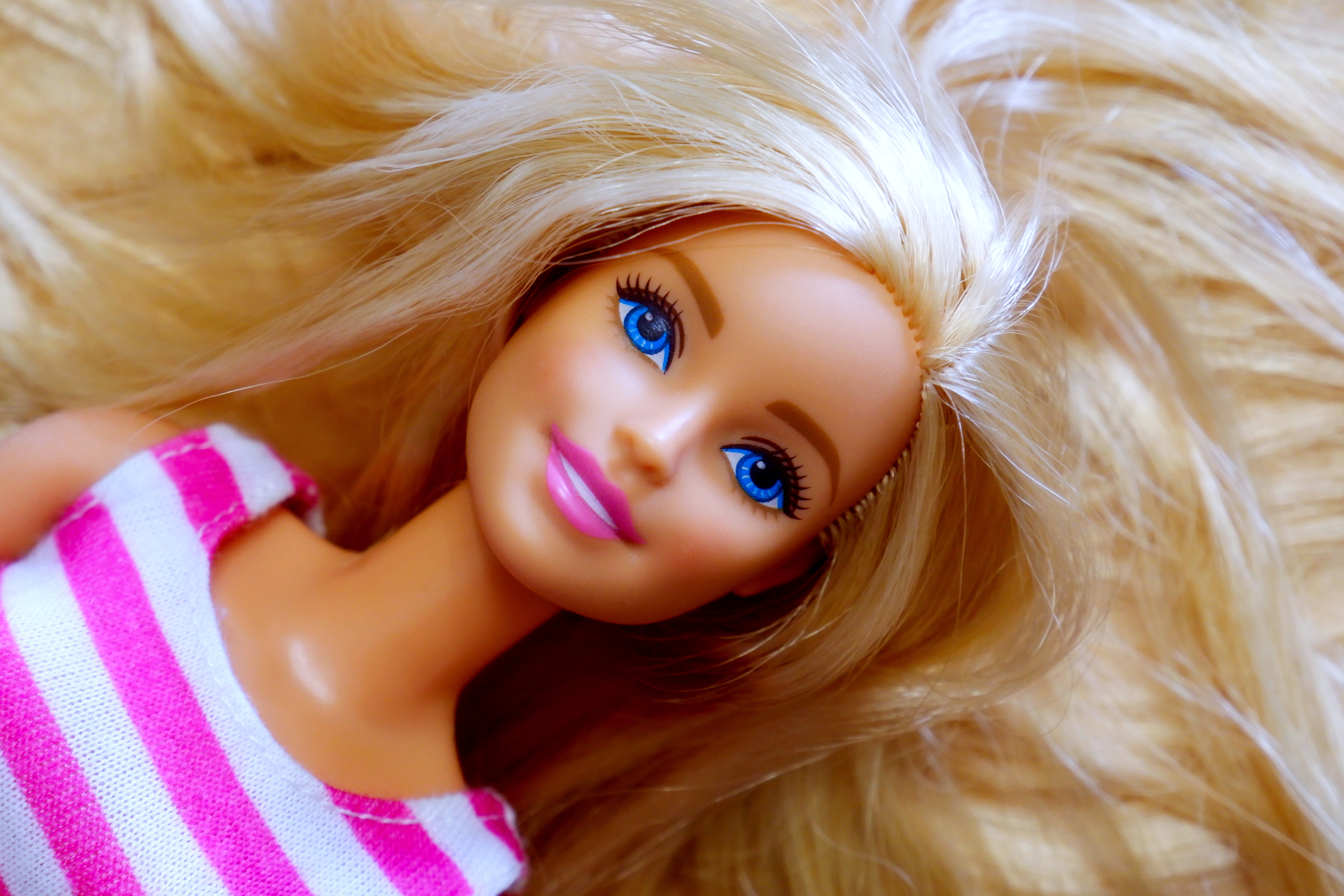 What did the woman say when Barbie™ picked up her kids from school for her? image