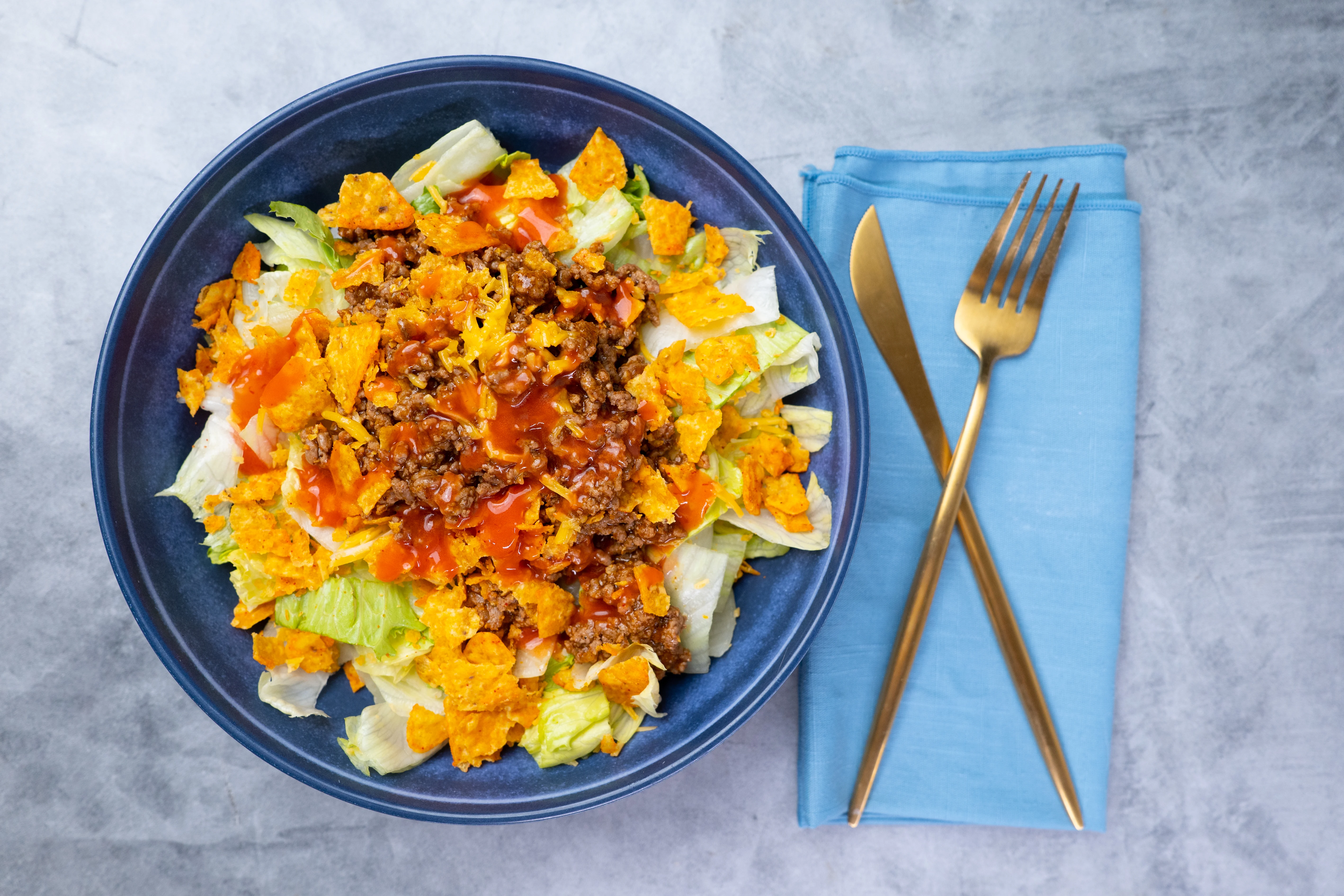 Easy Cowboy Salad | Mama's Cooking