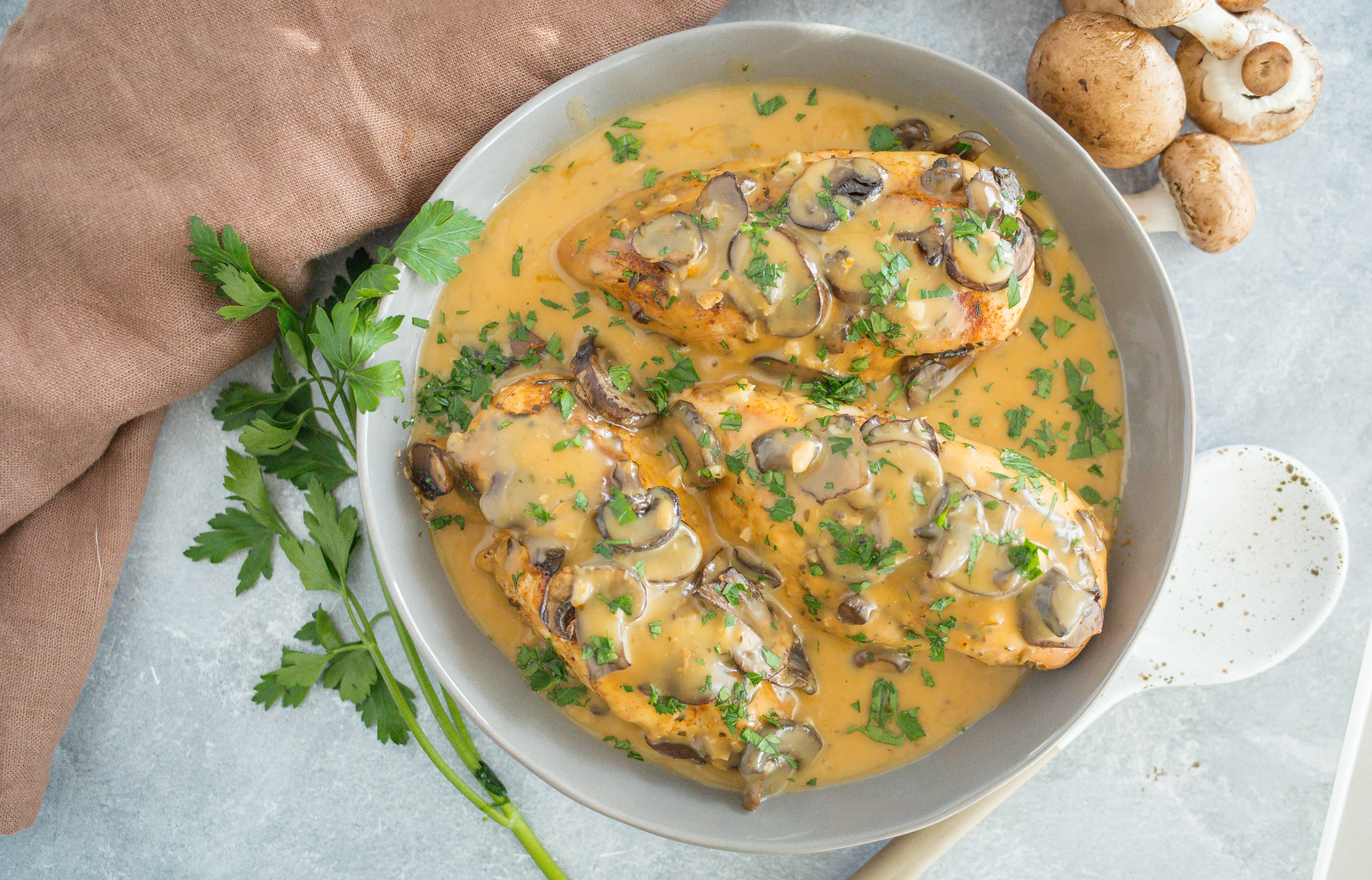Slow Cooker Chicken Marsala | Cooking Professionally