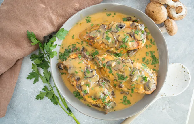 Slow-Cooker Chicken Marsala