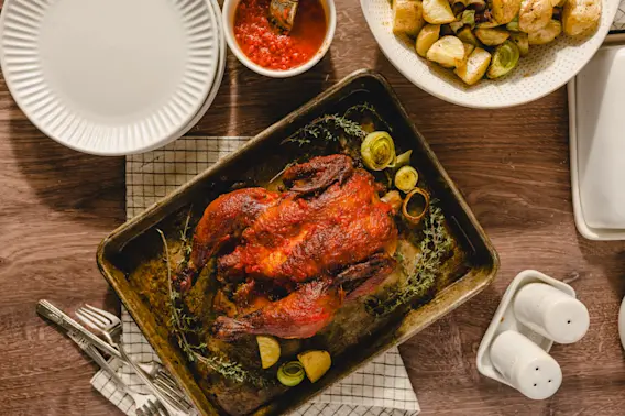 Saucy Roasted Chicken-7