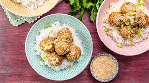 Simple Sesame Meatballs 04