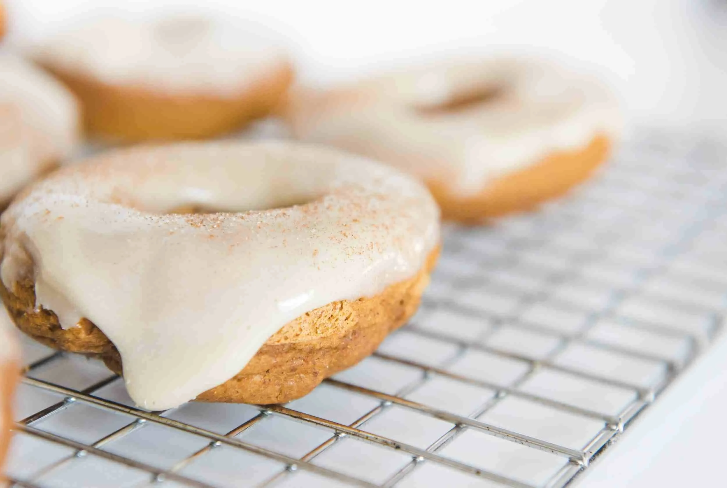 Healthy Iced Vanilla Donuts | Recipes Direct