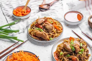Chicken Yakisoba