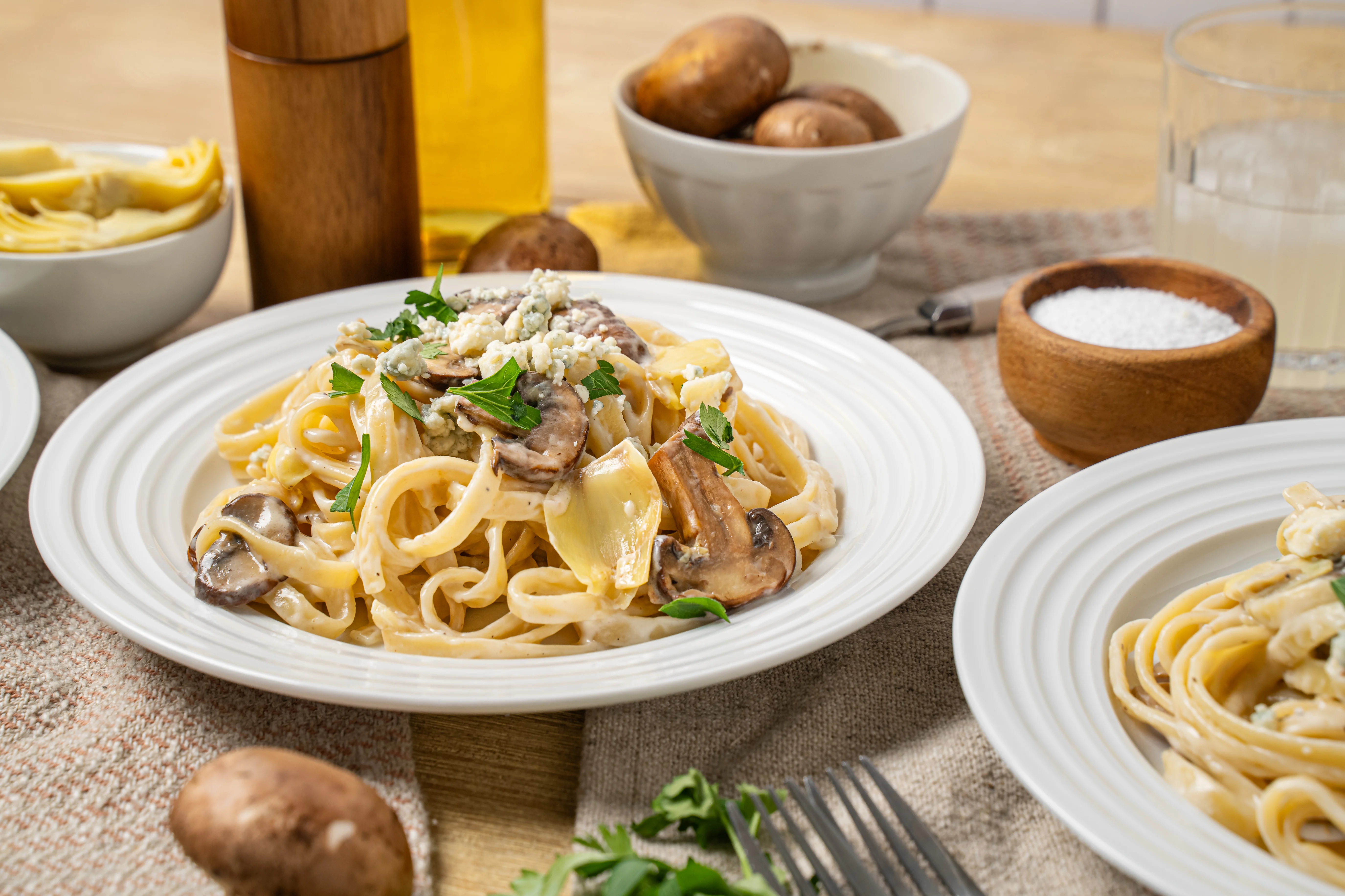 Creamy Artichoke Fettuccine | Recipe Saver