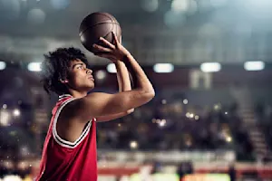 Why do basketball players love to decorate houses? image