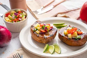 Sweet Summer Time Pork Chops