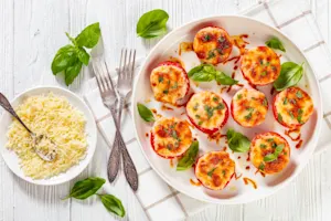 Cheesy Roasted Tomatoes