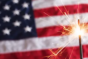 What isn't lazy on the Fourth of July? image