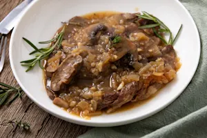 Smothered-With-Love Round Steak