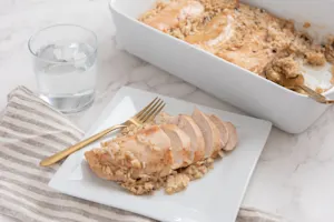 4-Ingredient Chicken and Rice Casserole