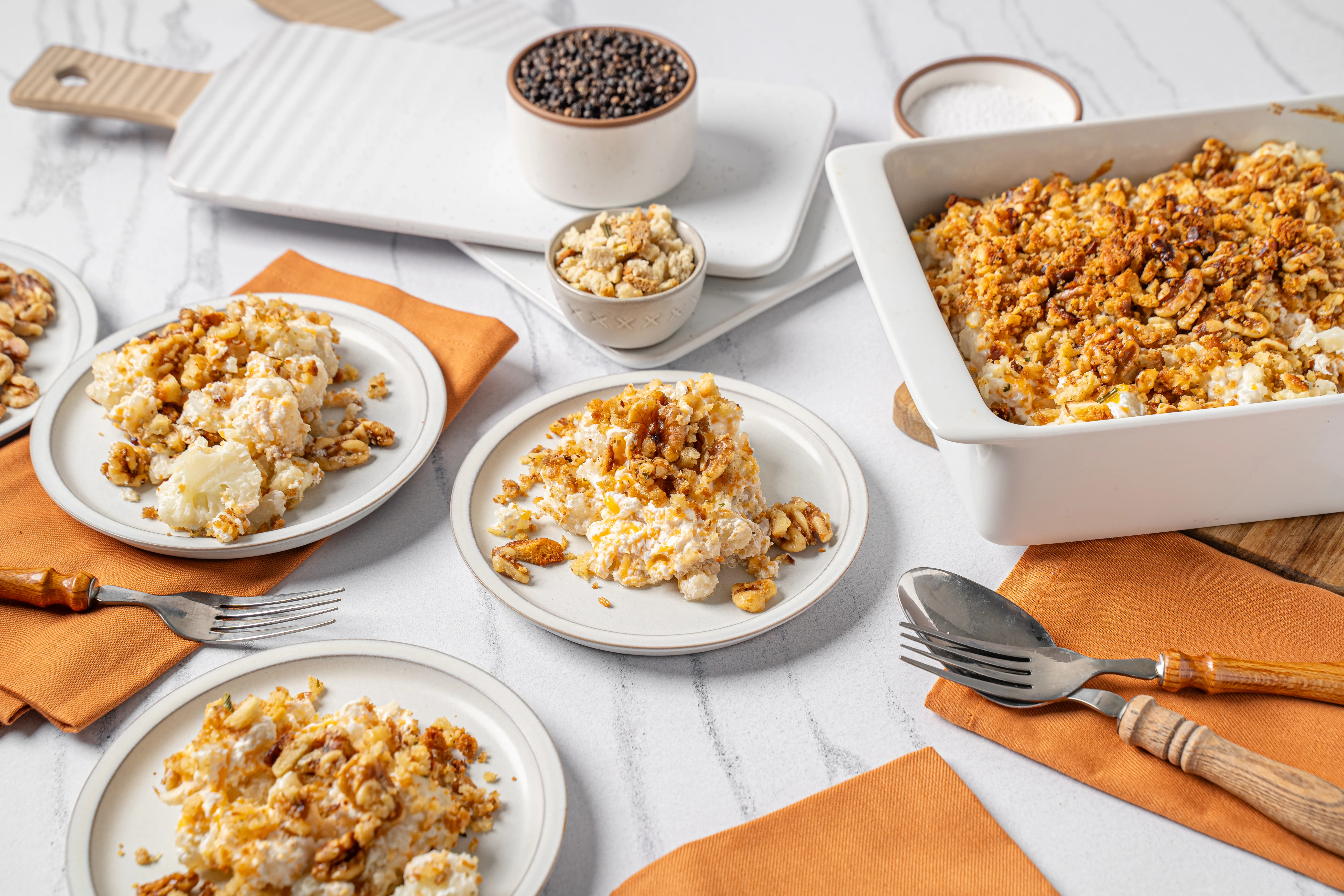 Christmas Cauliflower Casserole | Cooking Professionally