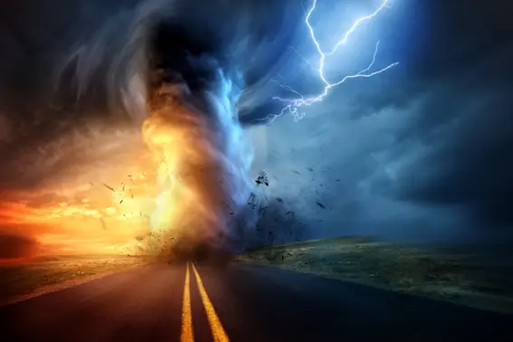 What did the storm say when its plans changed
