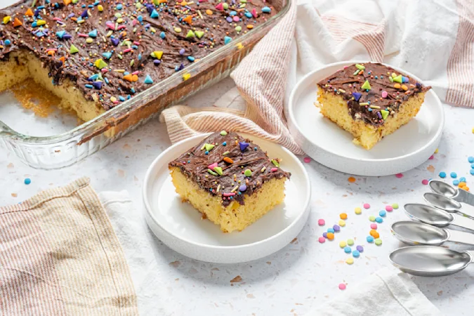 Classic Yellow Sheet Cake