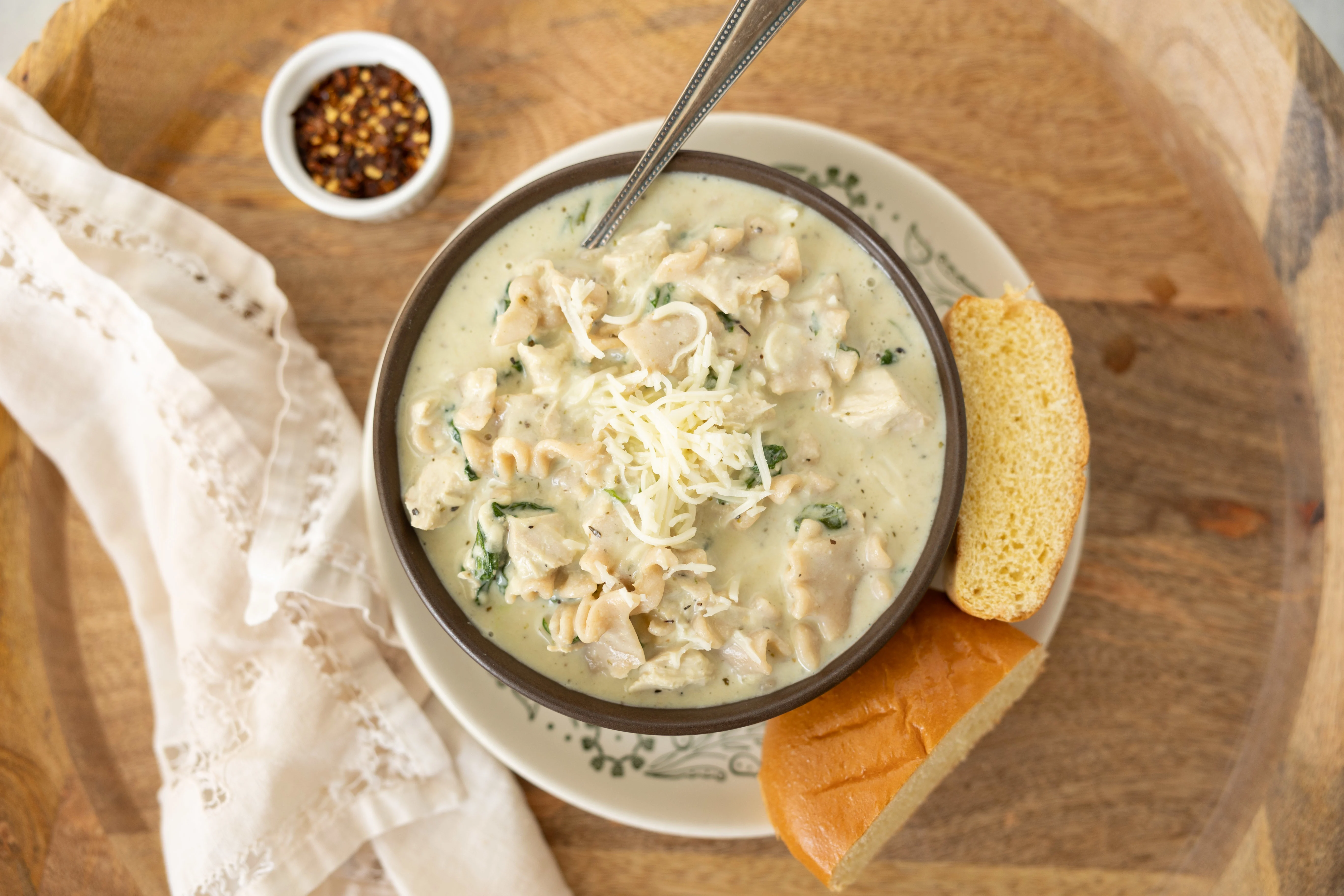 Montana White Lasagna Soup | Heartland Cooking
