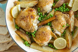 Chicken Vesuvio