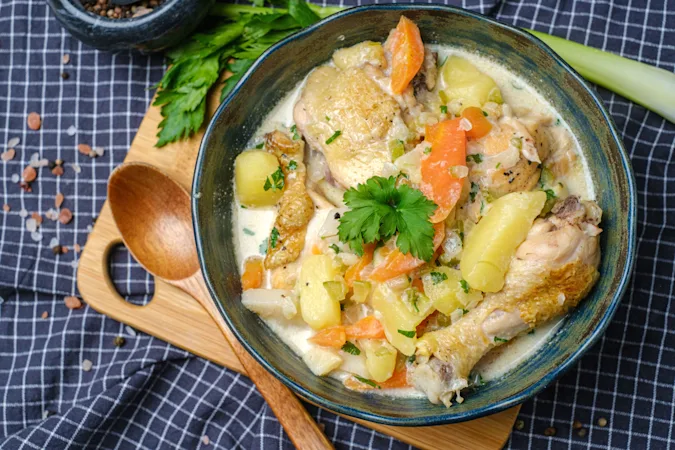 Just Like Mom's Chicken Stew