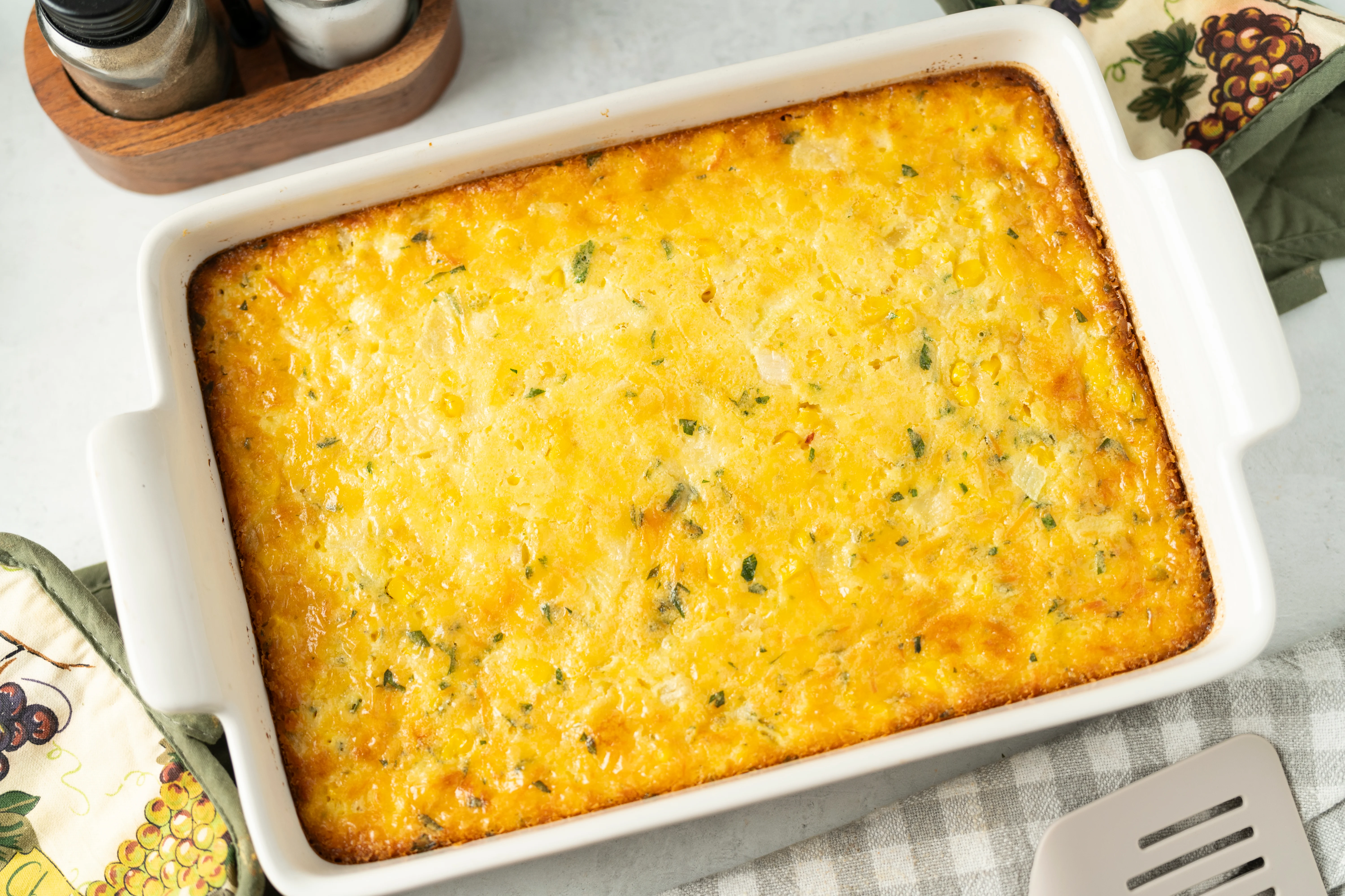 3 Cheese Corn Pudding | Recipes Direct