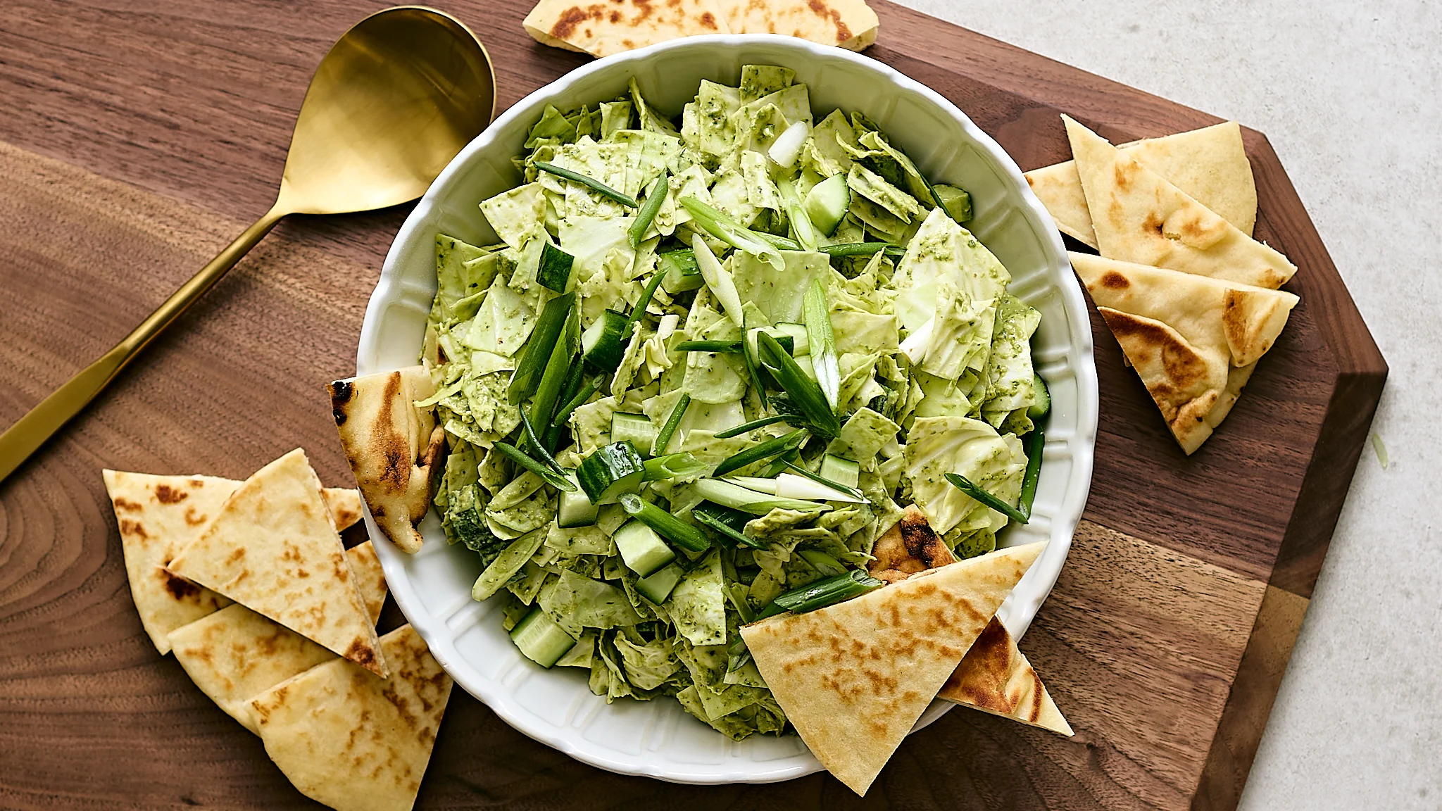 Green Goddess Cabbage Salad | Recipes Direct