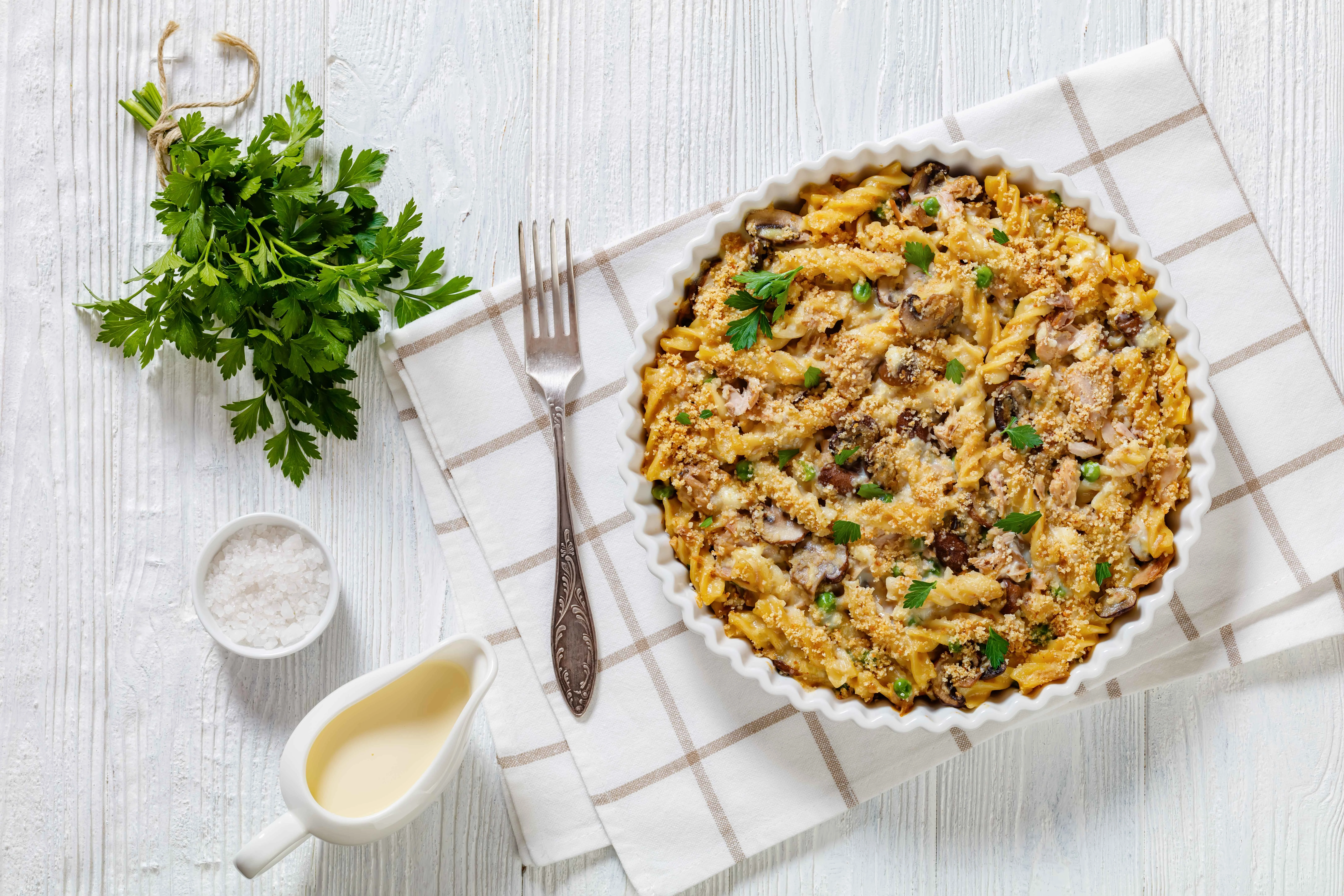 Healthy Tuna Noodle Bake | Command Cooking