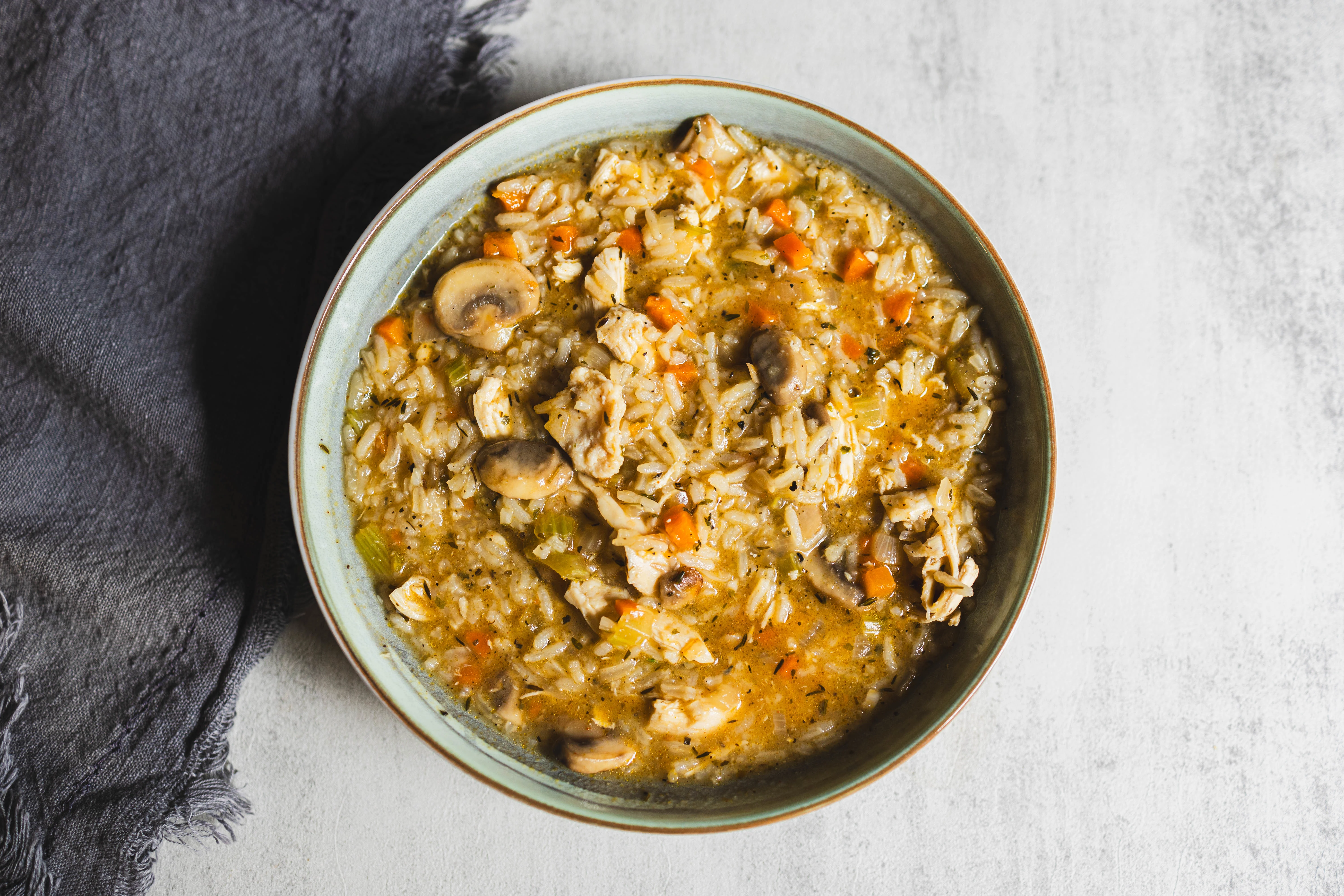 Bistro Chicken Mushroom Soup | Lazy Cooking