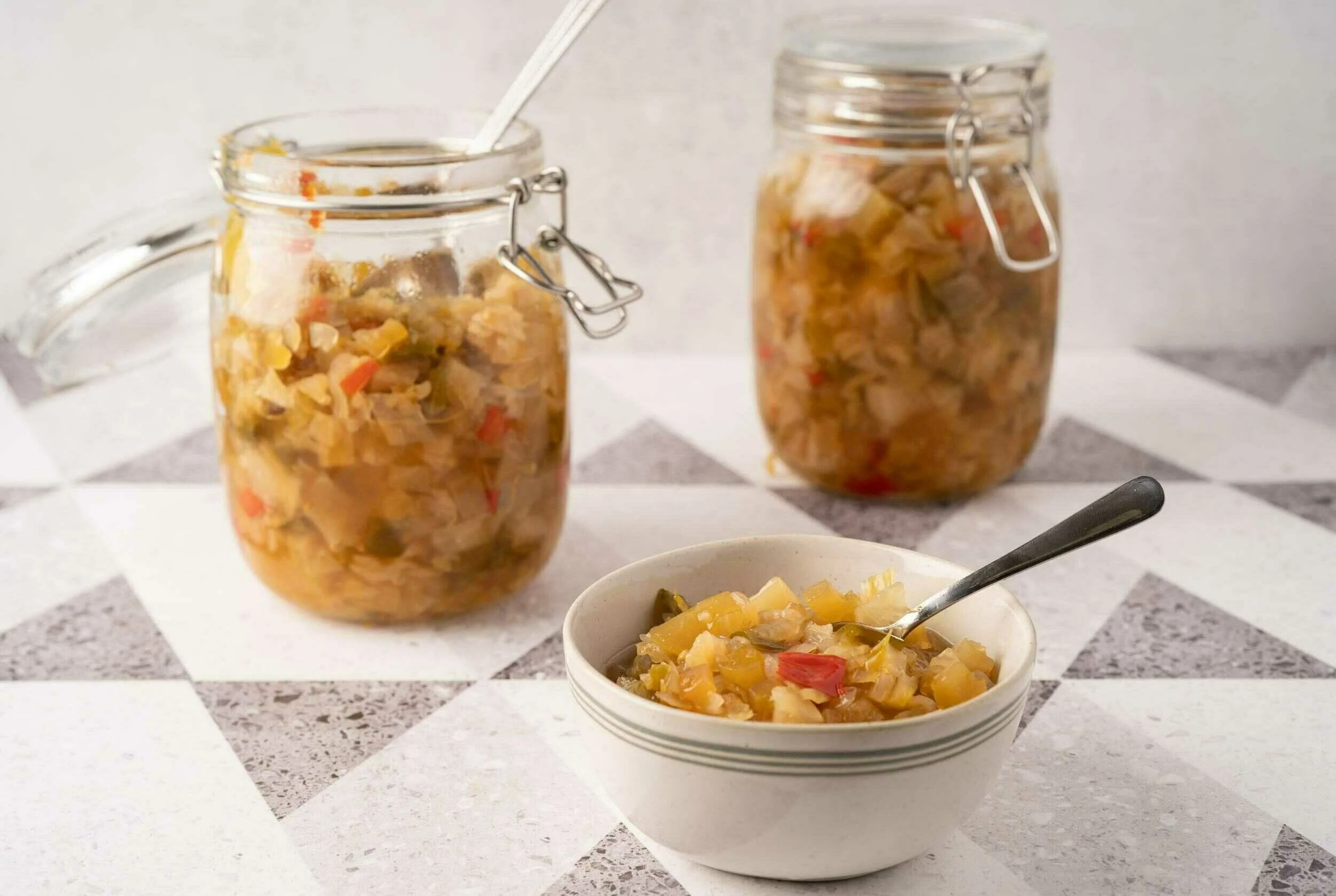 Green Tomato Chowchow | Cooking Professionally