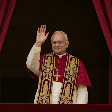 Blessing from the Balcony