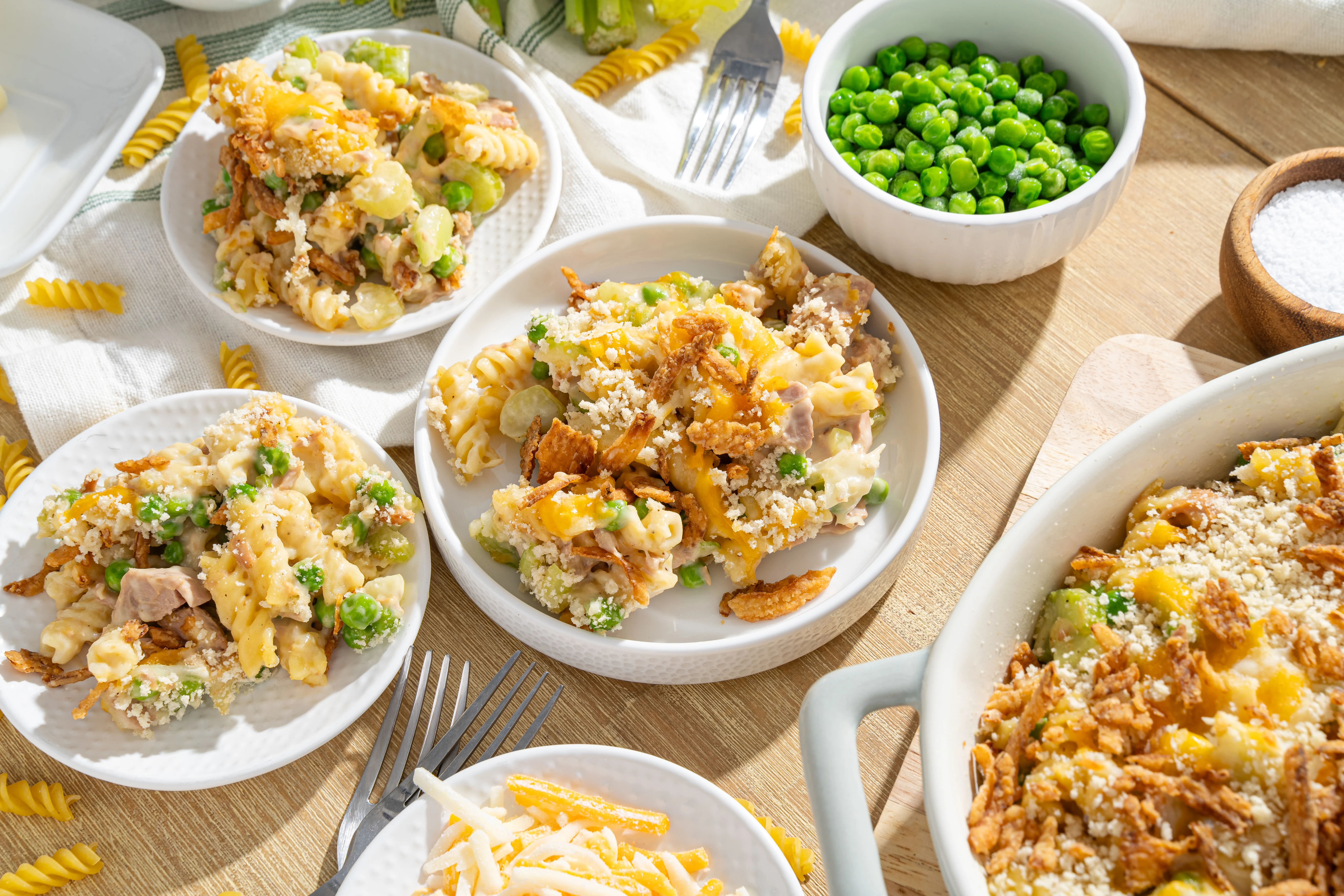 Lighter Tuna Noodle Casserole | Recipes Direct