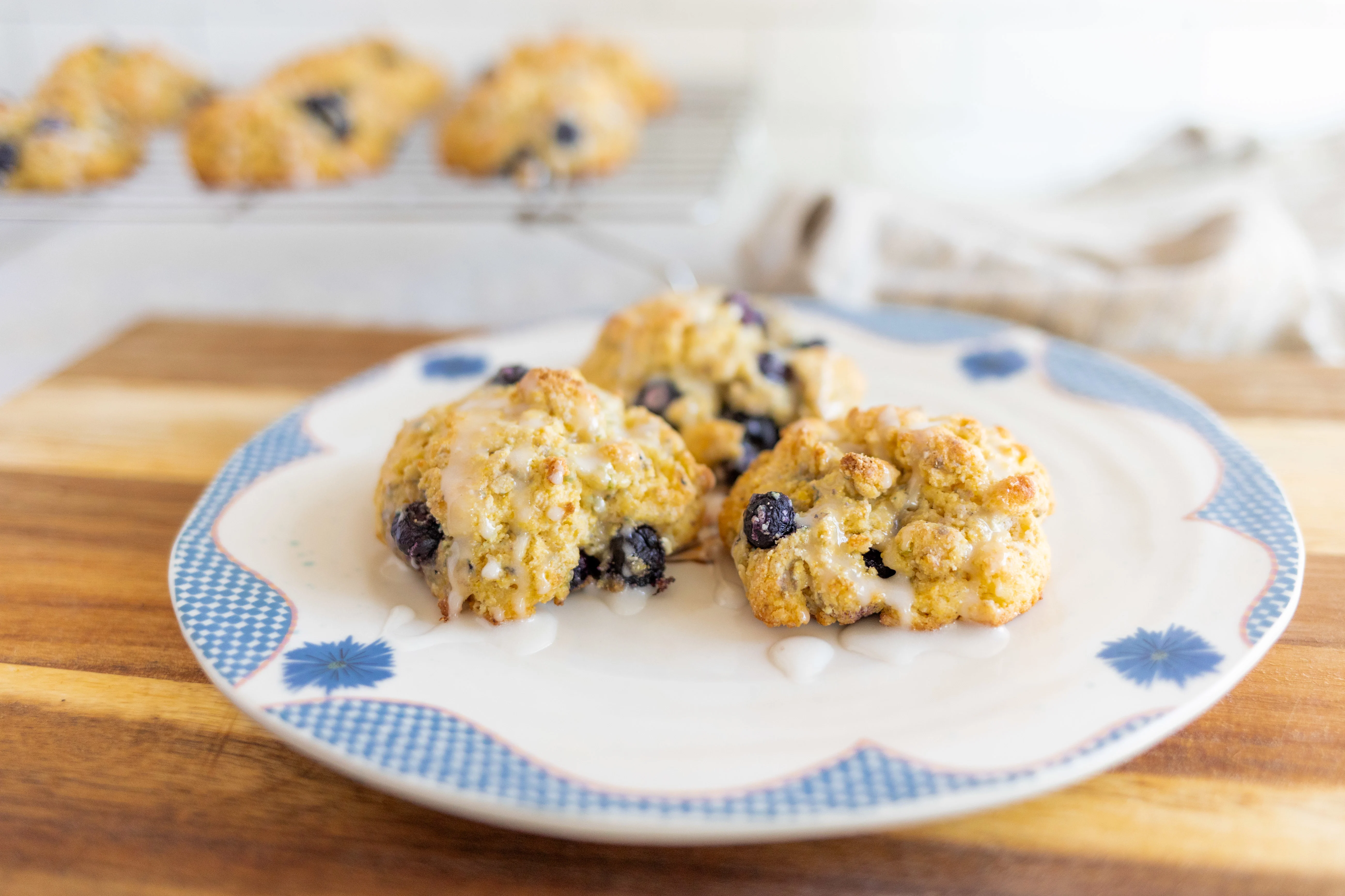 Blueberry Cornmeal Scones | Recipes Direct