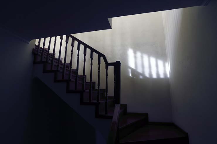  Why shouldn't you trust stairs? image