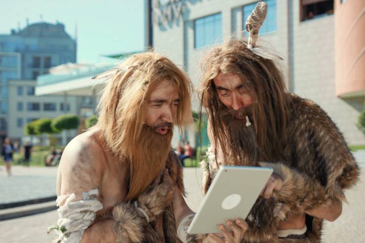  Why was school so much easier for cavemen? image