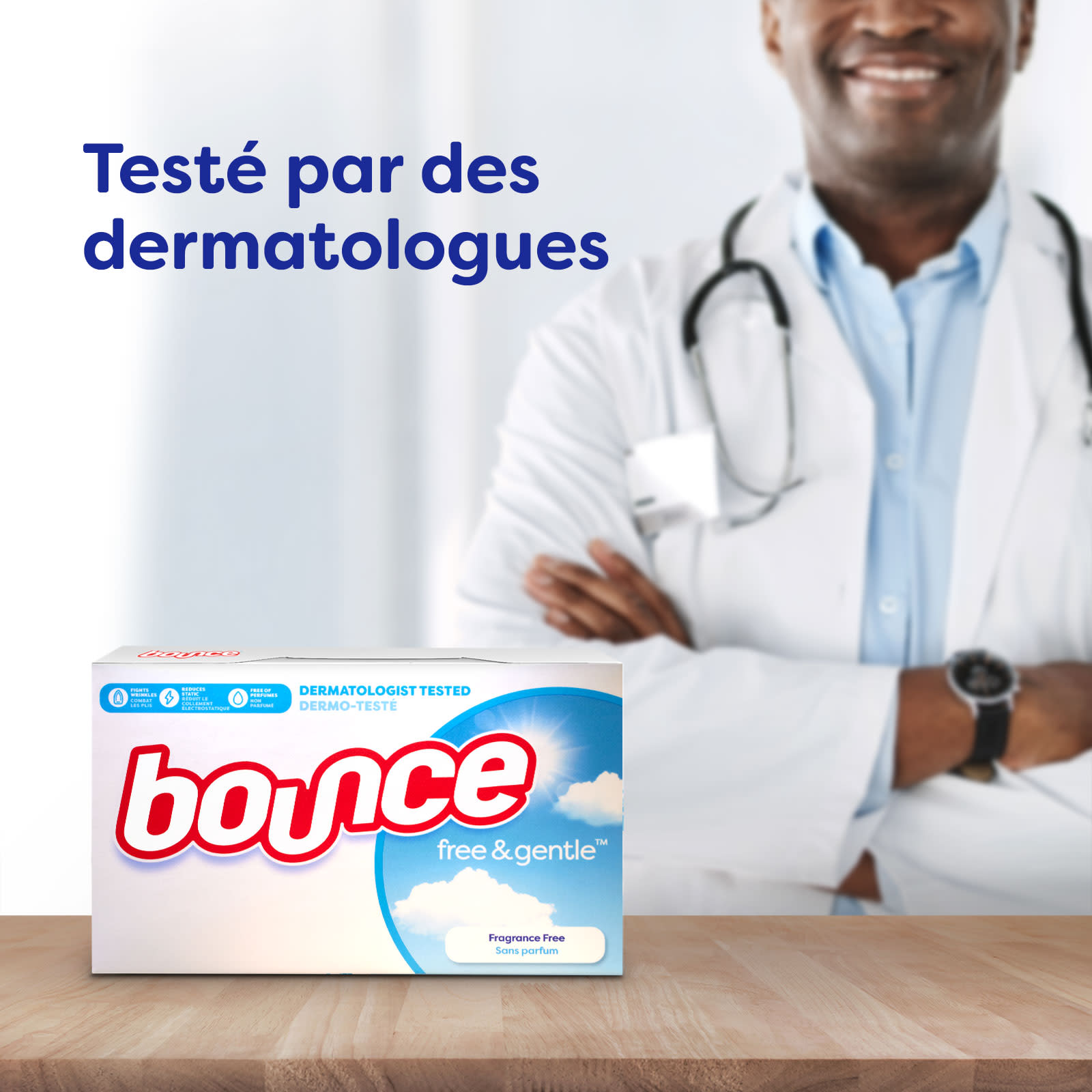 Bounce® Free & Gentle™ Fabric Softener Dryer Sheets