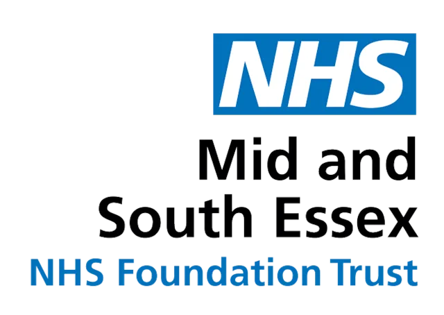 The logo for the Mid and South Essex NHS Foundation Trust