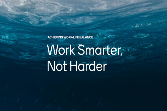 Work Smarter Not Harder is one of Mentimeter's core values