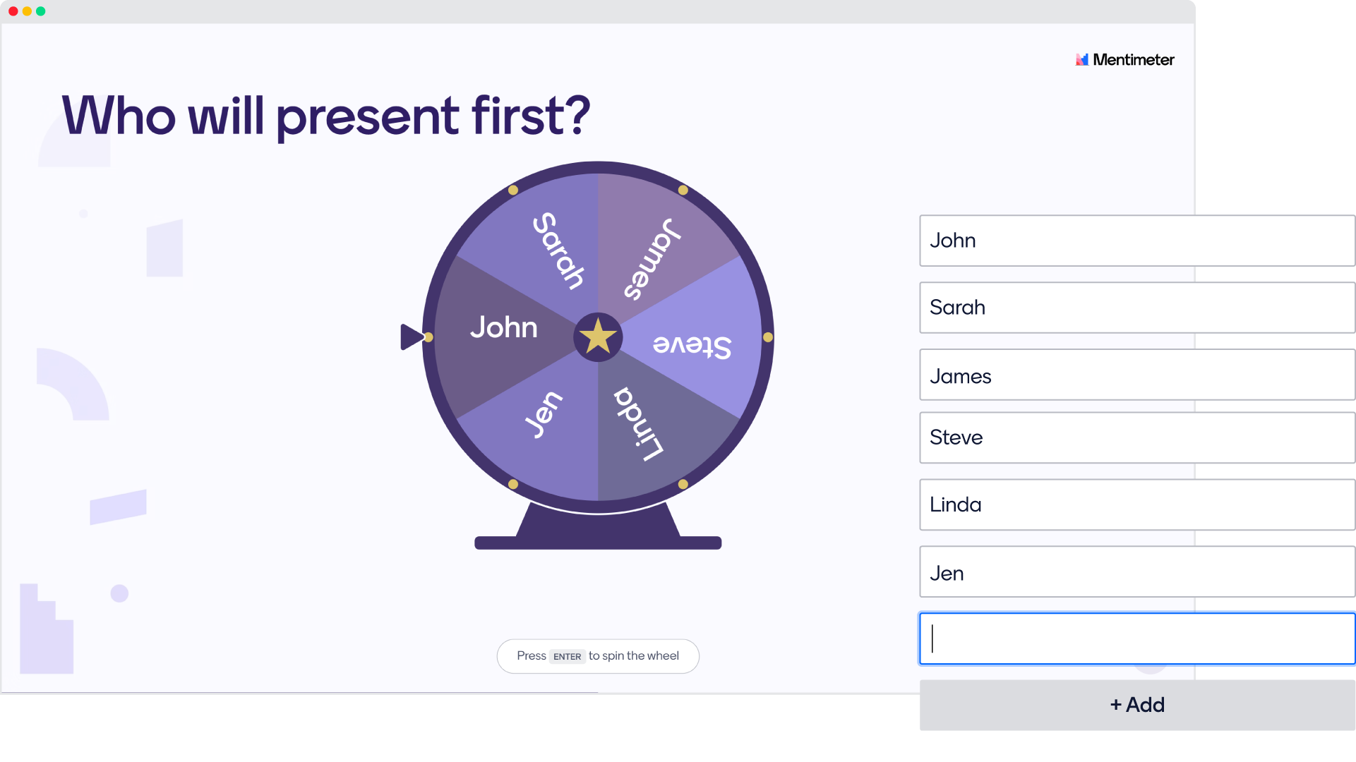 Picker Wheel - Spin the Wheel to Decide a Random Choice