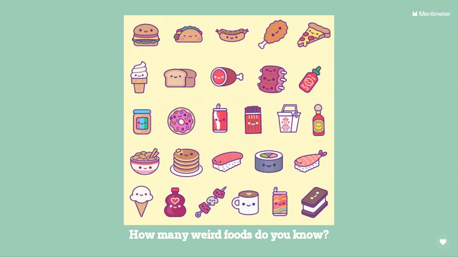 Weird Food Quiz