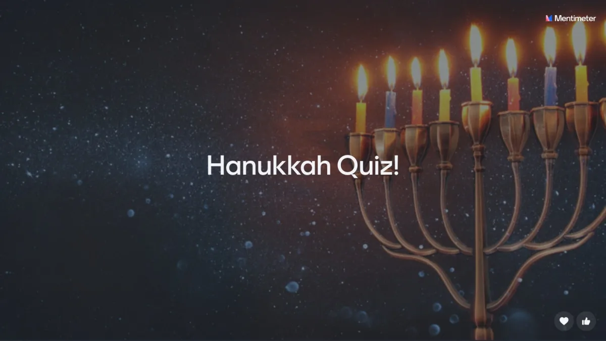 Hanukkah Quiz