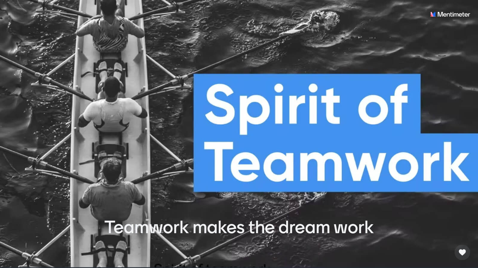 The Spirit of Teamwork
