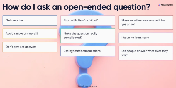 Question Types Explained – Help Center