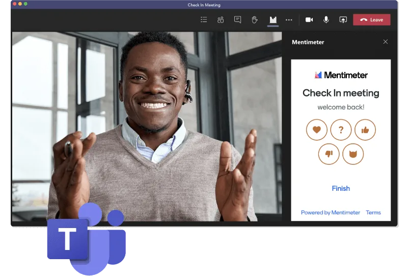 Mentimeter app for Microsoft Teams
