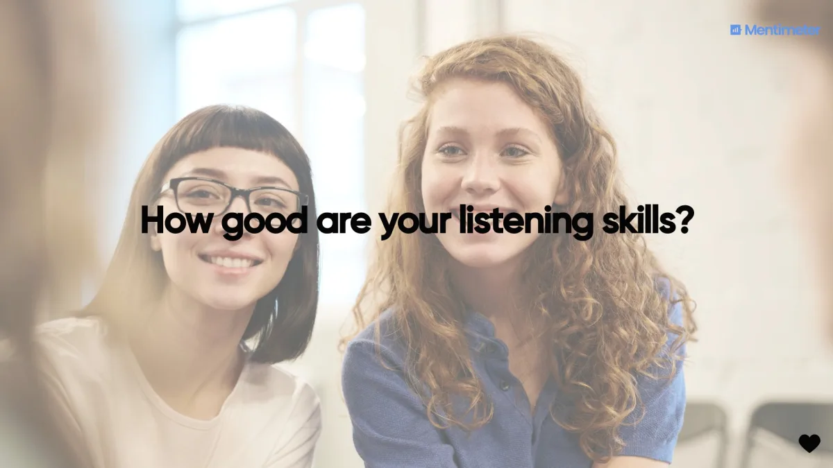 How good are your listening skills?