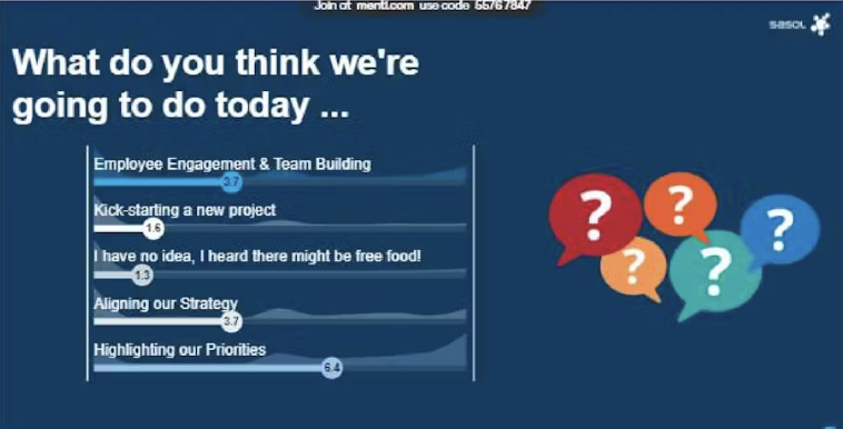 Sasol story image - check-in